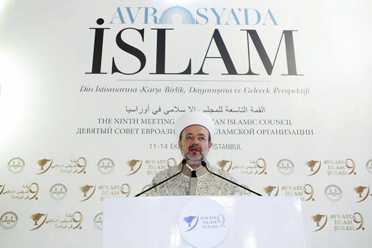 '9. Avrasya İslam Şurası' İstanbul’da Başladı