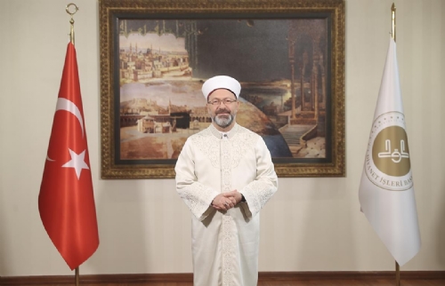 Diyanet İşleri Başkanı Erbaş din görevlilerinin haftasını tebrik etti