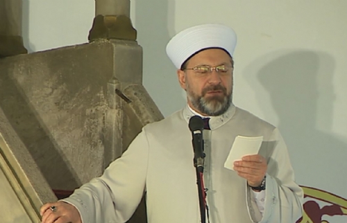 Diyanet İşleri Başkanı Prof. Dr. Ali Erbaş’tan Hatay Habib-i Neccar Camii’nde Cuma Hutbesi