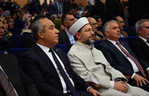 Diyanet İşleri Başkanı Prof. Dr. Ali Erbaş, 'Kariyer Sohbetleri' Kapsamında Düzenlenen Konferansa Katıldı