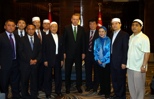 Erdoğan İslam Toplumu Temsilcileriyle Bir Araya Geldi