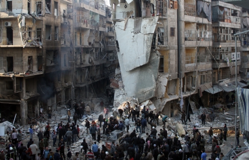 Halep’te Sivil Kıyım