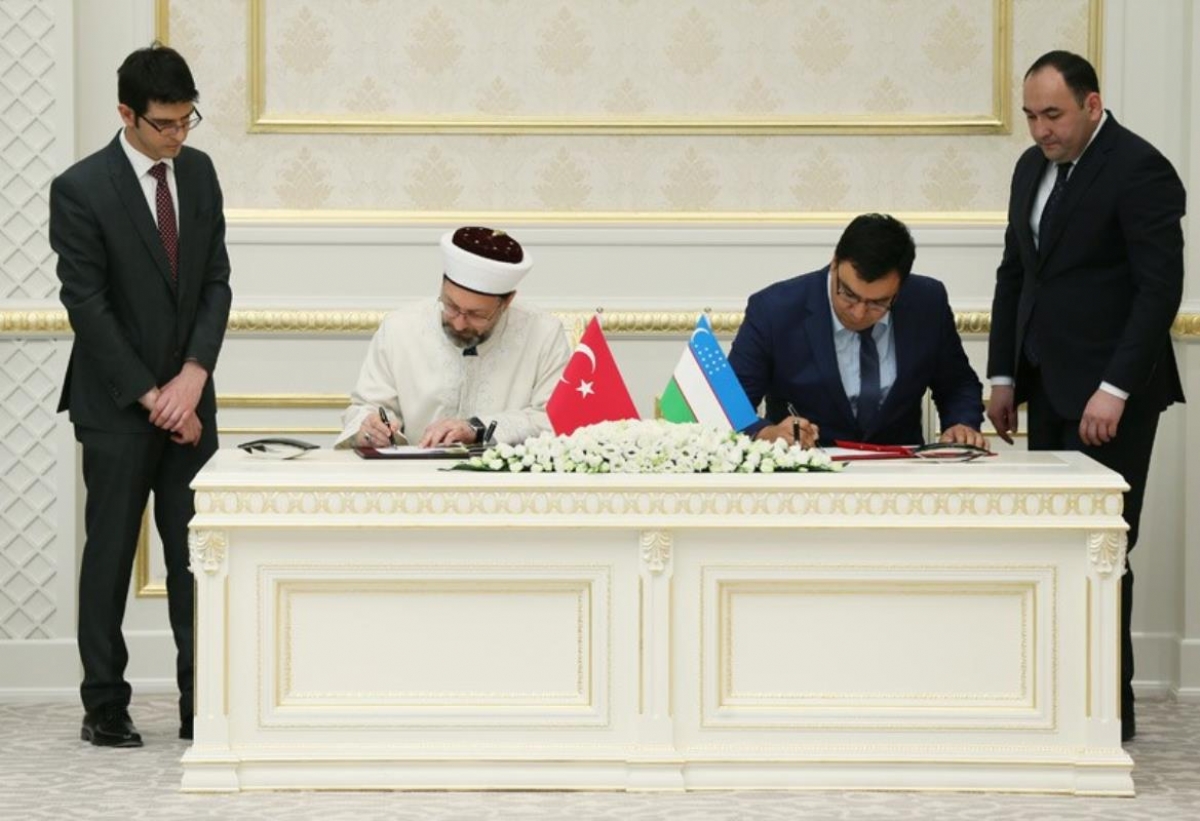 Özbekistan'la Ortak Değerlerin Tanıtımına İlişkin Mutabakat İmzalandı