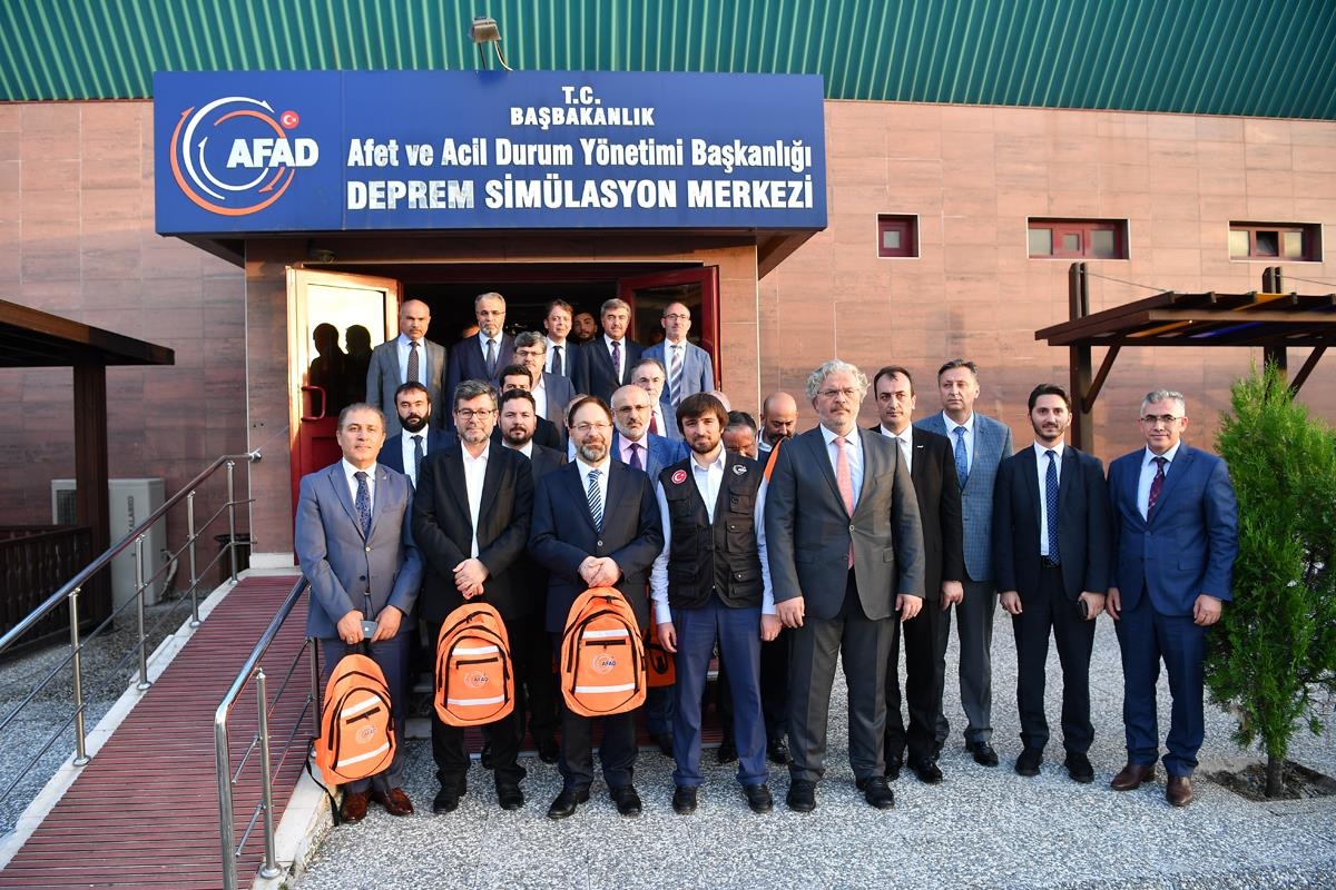 Diyanet İşleri Başkanı Prof. Dr. Ali Erbaş, AFAD Eğitim Merkezini Ziyaret Etti