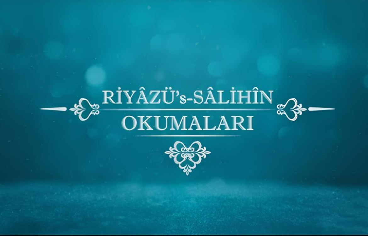 “Riyâzü’s Sâlihin Okumaları” Diyanet TV’de…