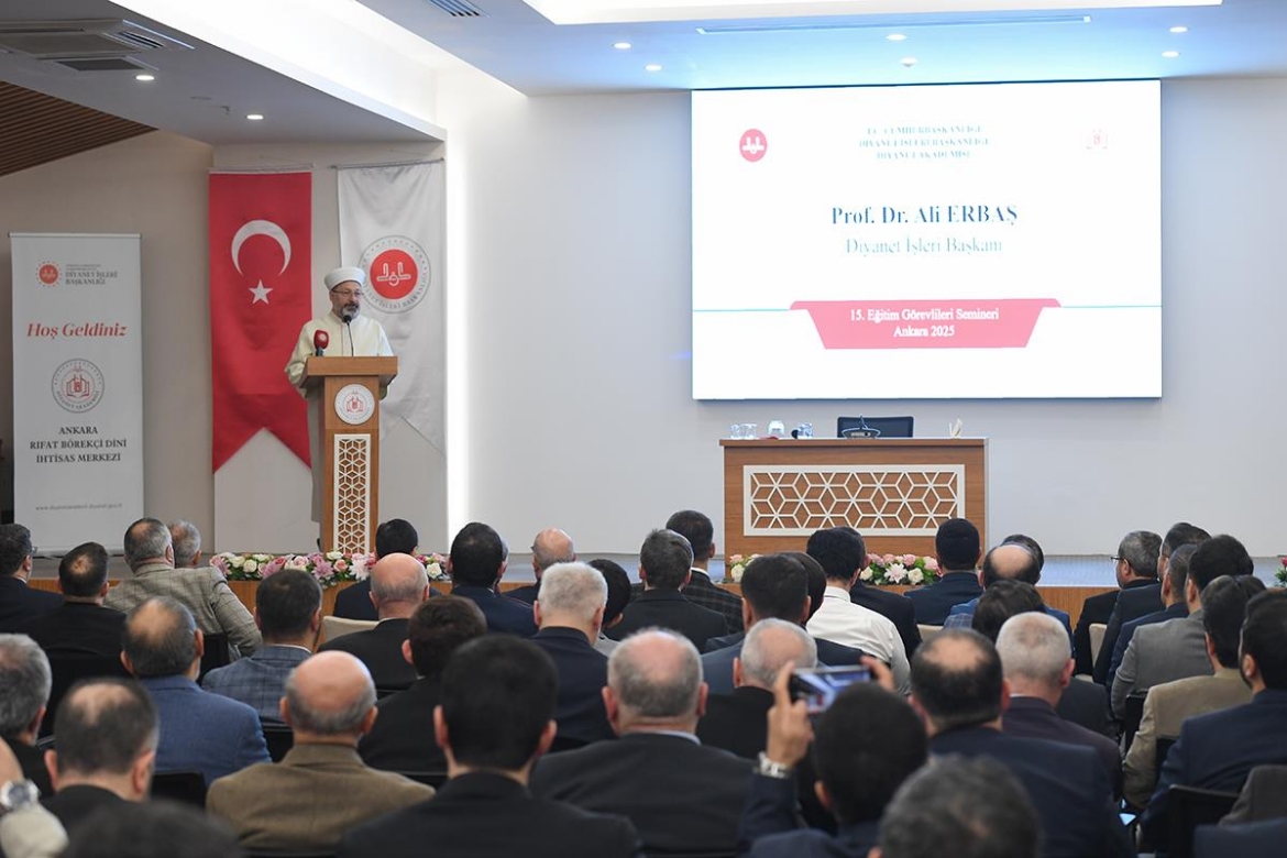 'Din görevlilerimizi çağın şartlarına ve mesleğin icaplarına göre yetiştiriyoruz'