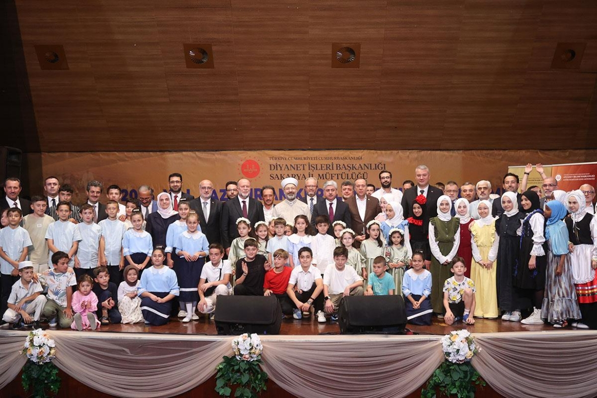 Diyanet İşleri Başkanı Erbaş, 2025 Yılı Yaz Kur’an Kursları Açılış Programı’na katıldı