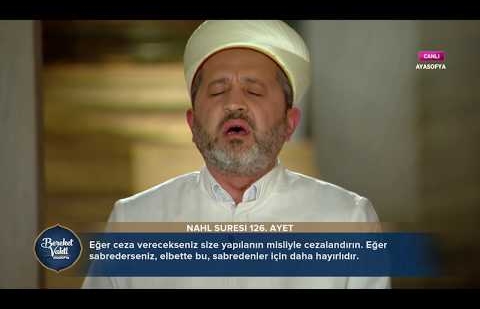 Yaşar Çuhadar'dan Kur'an Tilaveti
