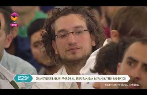 Prof. Dr. Ali Erbaş Ramazan Bayramı Hutbesi İrad Etti